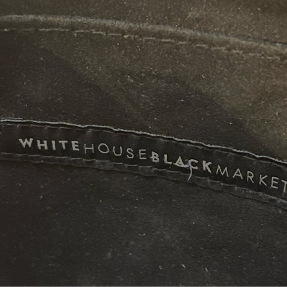 White House Black Market Black Wristlet Purse - Picture 4 of 6